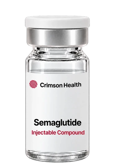 Crimson Health compounded semaglutide vial